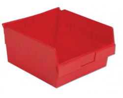 LEWISBins SB1211-6 Hopper Front Plastic Shelf Bins - 8 per Carton