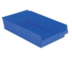 LEWISBins SB1811-4 Hopper Front Plastic Shelf Bins - 12 per Carton