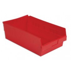 LEWISBins SB1811-6 Hopper Front Plastic Shelf Bins - 8 per Carton