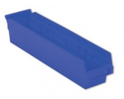 LEWISBins SB184-4 Hopper Front Plastic Shelf Bins - 24 per Carton