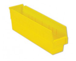 LEWISBins SB184-6 Hopper Front Plastic Shelf Bins - 16 per Carton