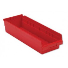 LEWISBins SB186-4 Hopper Front Plastic Shelf Bins - 12 per Carton