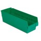 LEWISBins SB186-6 Hopper Front Plastic Shelf Bins - 8 per Carton