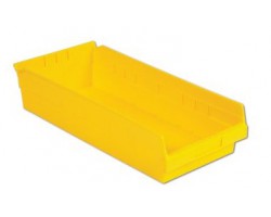 LEWISBins SB188-4 Hopper Front Plastic Shelf Bins - 12 per Carton