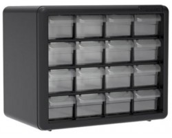 Akro-Mils 16 Drawers Plastic Storage Cabinet - 10116