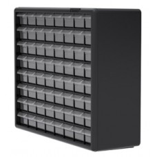 Akro-Mils Plastic 64 Drawer Storage Cabinet - 10164
