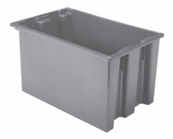 Akro-Mils 35240 Plastic Stack-Nest Container - 3 per Carton