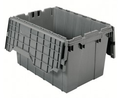 Akro-Mils 39120 Attached Lid Container - 6 per Carton