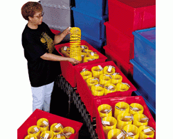 Akro-Mils 35200 Plastic Stack-Nest Containers - 6 per Carton