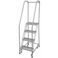 Cotterman 1004R2630-A2 Safety Ladder - Solid Metal Rubber Tread