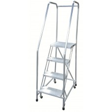 Cotterman A4R1822-A4 Safety Aluminum Ladder-Solid Ribbed Steps