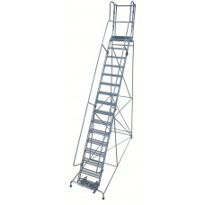 Cotterman 1516R2642 Safety Ladder - Expanded Metal Treads