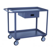 Jamco Products LK236-U5 Steel Service 2-Shelf Cart