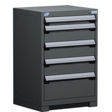 Rousseau 5-Drawer R5ACD-3404 Stationary Modular Storage Cabinet