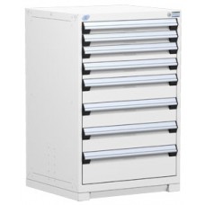 Rousseau 8-Drawer Stationary Modular Storage Cabinet R5ADG-4401