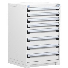 Rousseau 8-Drawer Stationary Modular Storage Cabinet R5ADD-4408
