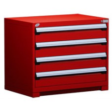 Rousseau 4-Drawer Stationary Modular Storage Cabinet R5AEC-2801