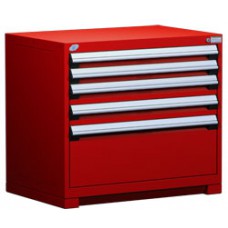 Rousseau 5-Drawer Stationary Modular Storage Cabinet R5AEC-3012