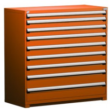 Rousseau 9-Drawer Stationary Modular Storage Cabinet R5AKE-5804