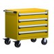 Rousseau 4-Drawer Heavy Duty Modular Drawer Cart - R5BDD-2803
