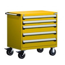Rousseau 5-Drawer Modular Tool Cart - R5BDG-3006