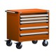 Rousseau 4-Drawer Modular Tool Cart - R5BEC-3015