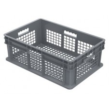 Akro-Mils 37608 Straight Wall Plastic Mesh Containers - 4 per Carton