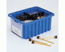 Akro-Mils 33105 Plastic Divider Box Container - 20 per Carton