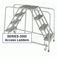 Cotterman 3003R1820-A3 Twin Step Ladder - Grip Strut Steps Treads