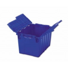 LEWISbins FP143 Plastic Attached Lid Distribution Container