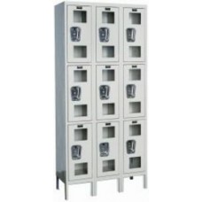 Hallowell USV3228-3 Industrial Safety View Lockers
