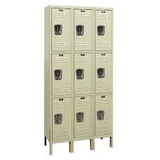 Hallowell U3258-3G Galvanite Corrosion Resistant Lockers