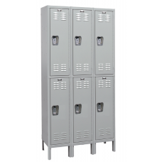 Hallowell UMS3288-2 Med Safe Antimicrobial Health Care Lockers