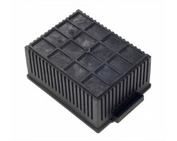 Edge Kadon Solid Plastic Black Tote Box - HT1510060010