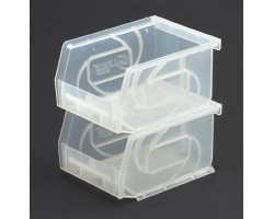 LEWISbins PB1011-5 Plastic Hopper Front Small Part Bins - 6 per Carton