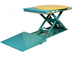 Lift Products Lift-N-Spin Scissors Lift Table - LPBL-20-2-LS