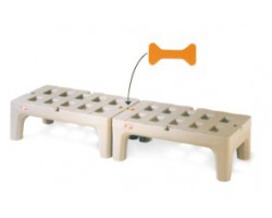 Metro Bow Tie Polymer Dunnage Rack - HP2260PD