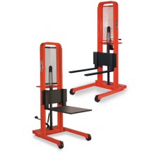 Presto Lifts Foot Operated Adjustable Forks Manual Stacker - M478