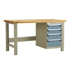 Rousseau Metal LG1003 Suspended Compact Workbench Cabinet