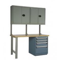 Rousseau Worbench with Cabinets, R5WH5-2005 Workbench