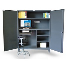 Strong Hold Computer Workstation Storage Cabinet - 56-CC-304