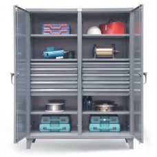 Strong Hold Double Shift Storage Cabinet - 56-DS-246-10DB