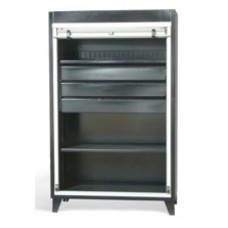 Strong Hold Roll Up Door Steel Storage Cabinet - RU-15529