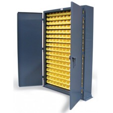 Strong Hold Slim Line Part Bin Storage Cabinet - 46-BSC-100