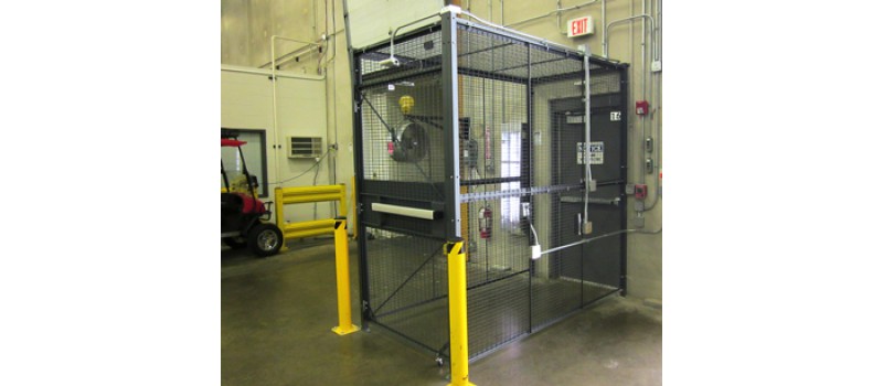 WireCrafters Style 840 Dock Door Security Cage