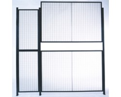 WireCrafters 3-Walls Style 840 Security Cage - W241883H Hinged Door