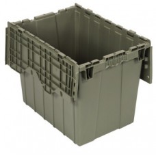 Quantum Attached Lid  Plastic Distribution Container - QDC2115-17