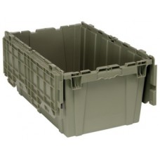 Quantum Attached Lid  Plastic Distribution Container - QDC2515-14