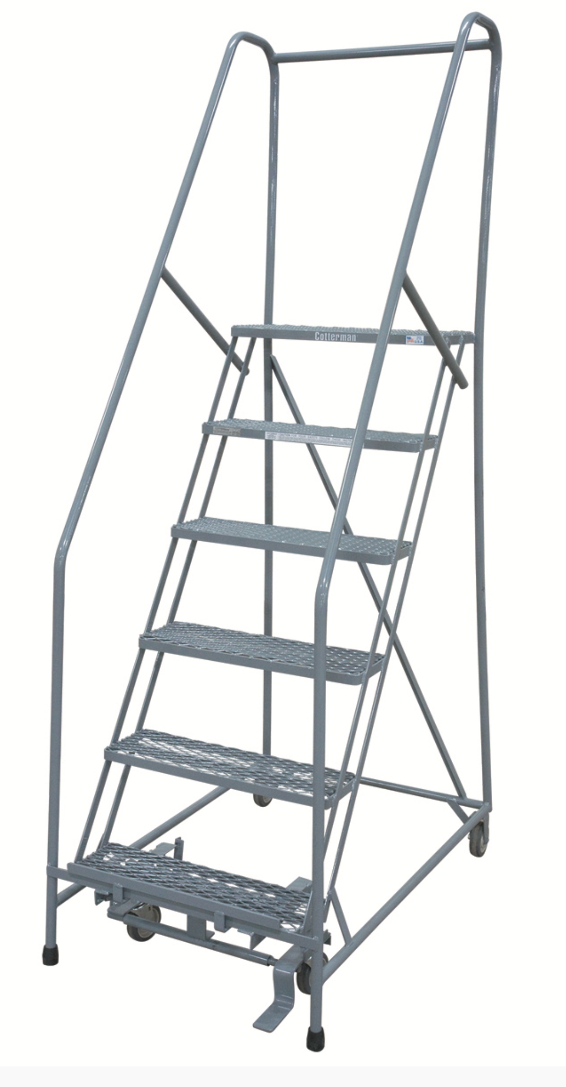 Cotterman 1000-Series Steel Rolling Safety Ladder