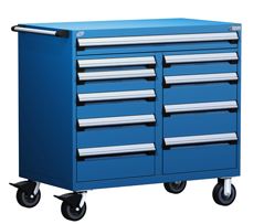 rousseau cabinet, industrial cabinet, heavy duty tool cart